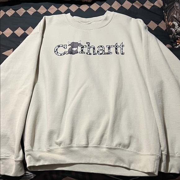 Carhartt Other - Carhartt Men's Crewneck Sweater in Cream